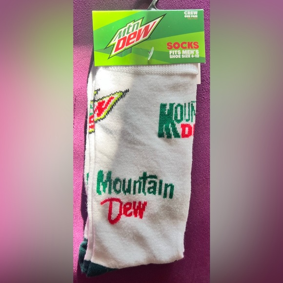 mountain dew Other - 3 for $13 Mnt Dew socks